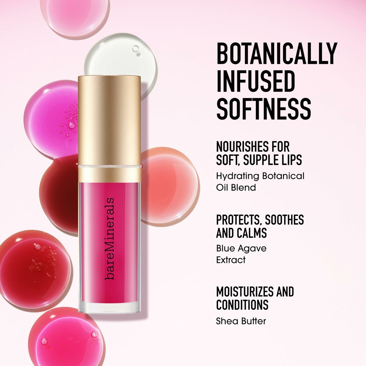 Lip-gloss bareMinerals NOURISHING 3,8 ml 3.8 ml product packaging