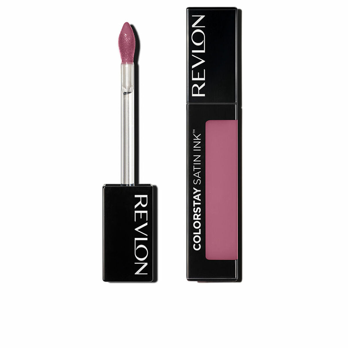 Lipstick Revlon ColorStay Satin Ink Nº 8 Mauvey, darling Nº 008-Mauvey, Darling 5 ml makeup packaging