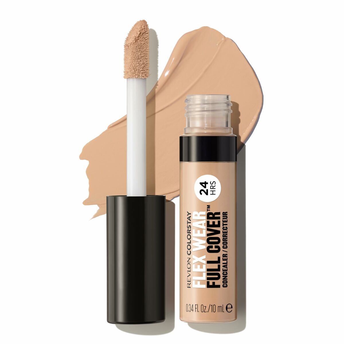 Liquid Corrector Revlon ColorStay Flex Wear Full Cover Nº 30 Light Medium Nº 030-Light Medium 10 ml product packaging