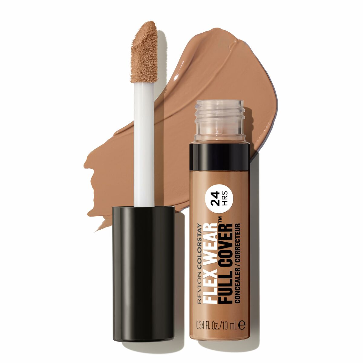 Liquid Corrector Revlon ColorStay Flex Wear Full Cover Nº 60 Deep Nº 060-Deep 10 ml product packaging
