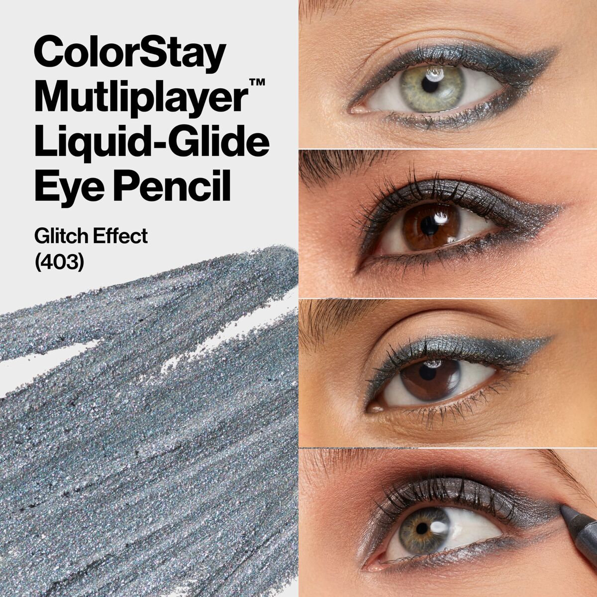 Eye Pencil Revlon COLORSTAY Nº 403-GLITCH EFECT (1 Unit) product packaging