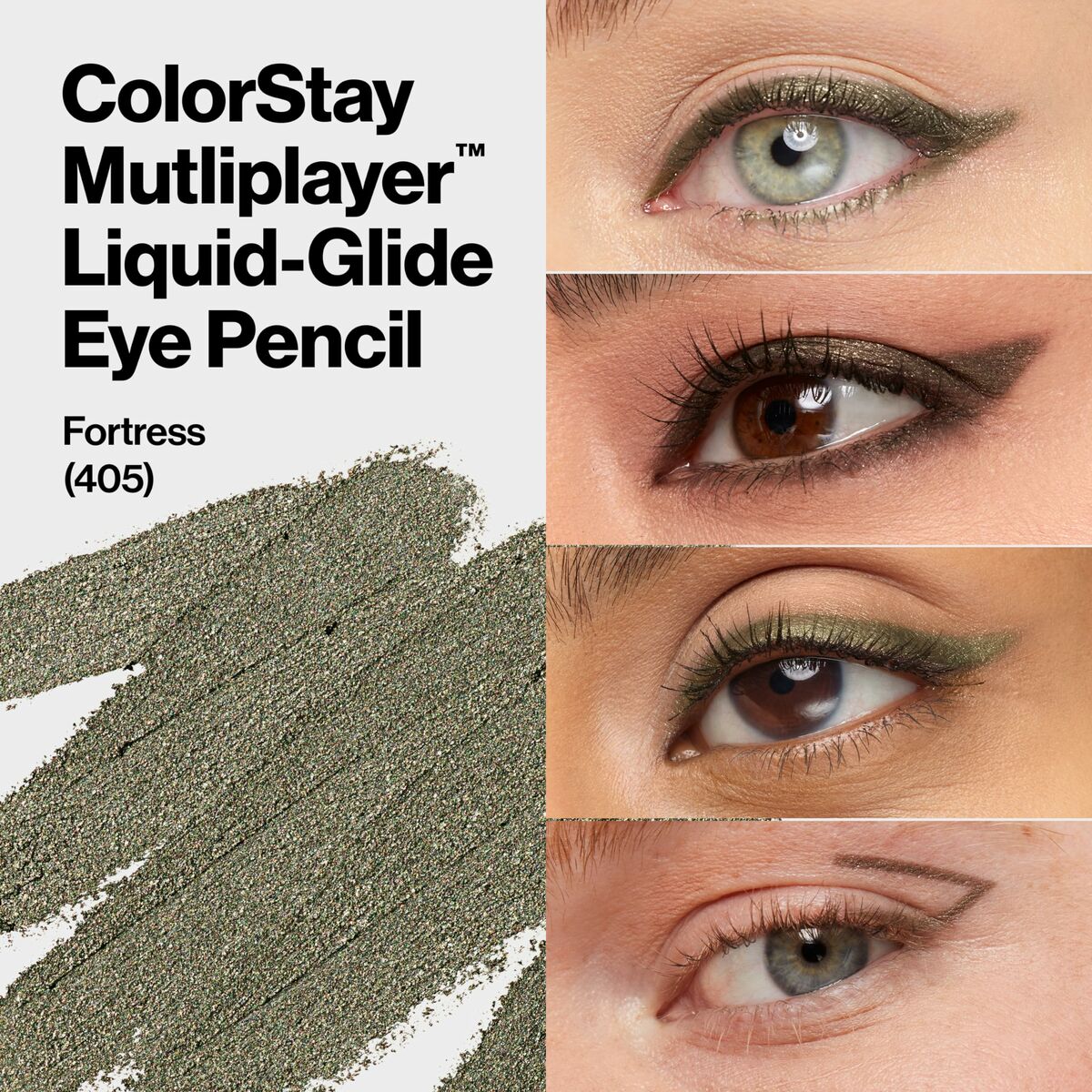 Eye Pencil Revlon COLORSTAY Nº 405-FORTRESS (1 Unit) product packaging
