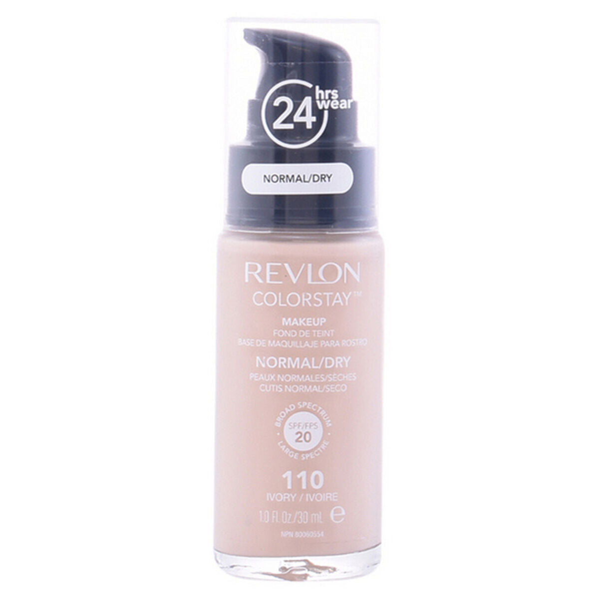 Fluid Foundation Make-up Colorstay Revlon -04 30 ml makeup packaging