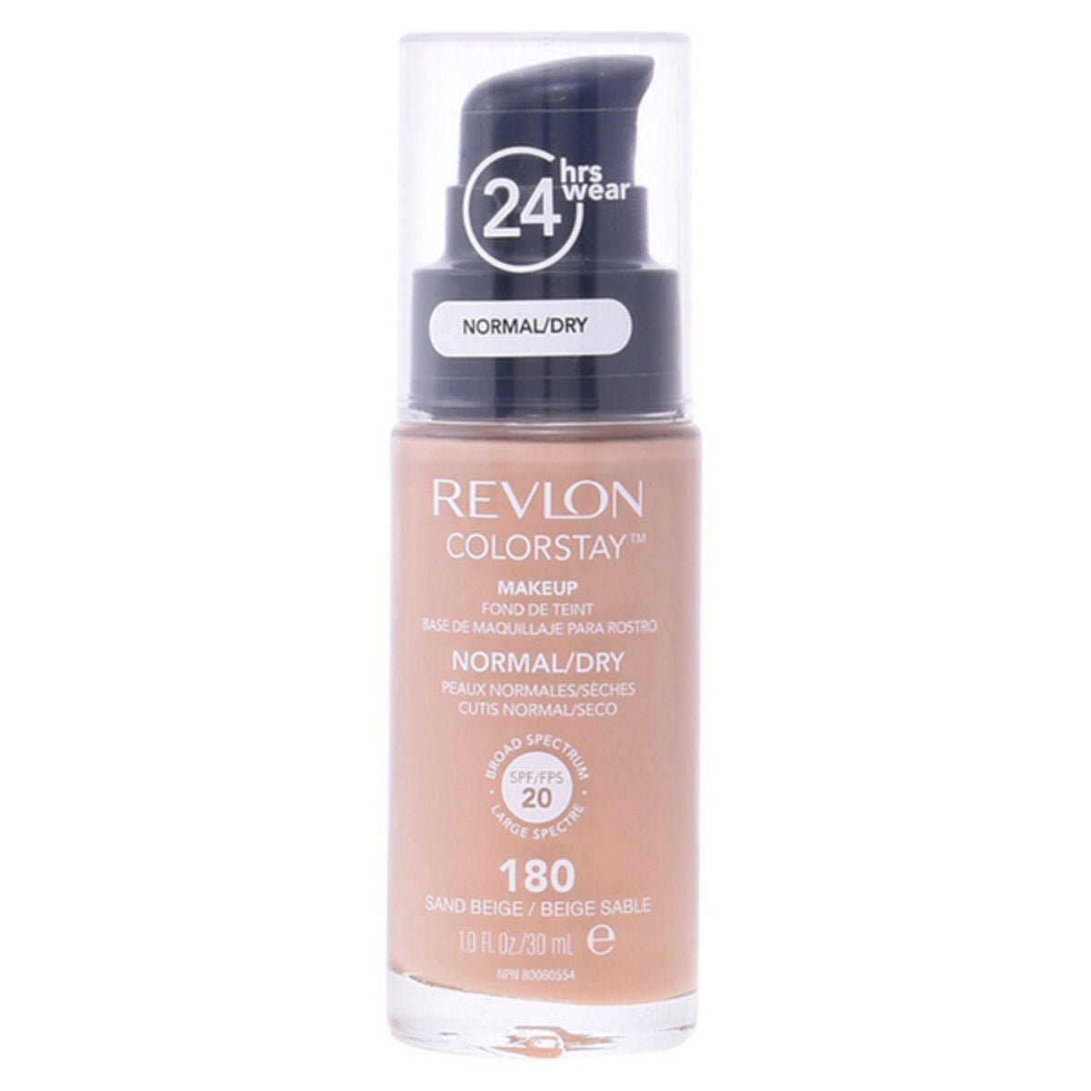 Fluid Foundation Make-up Colorstay Revlon -04 30 ml makeup packaging