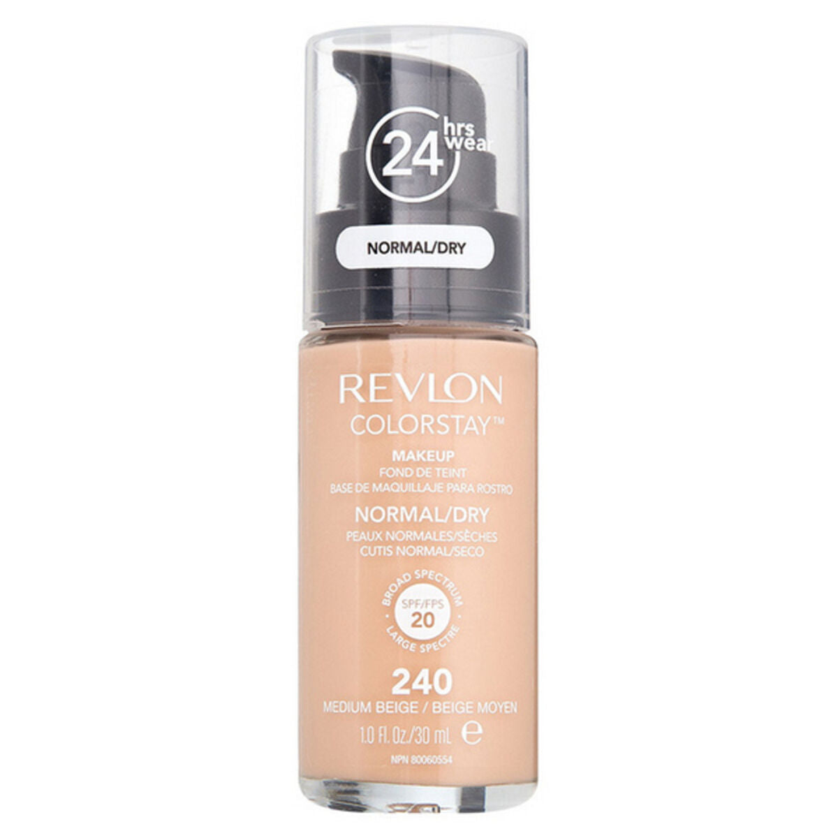 Fluid Foundation Make-up Colorstay Revlon -04 30 ml makeup packaging