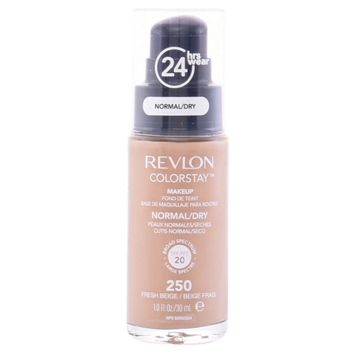 Fluid Foundation Make-up Colorstay Revlon -04 30 ml makeup packaging