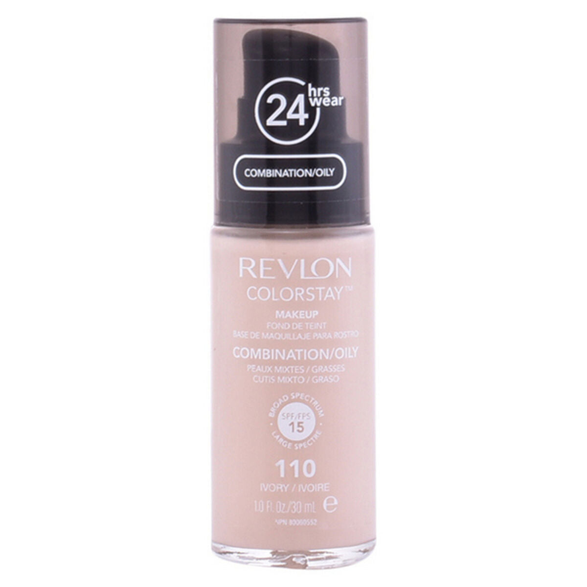Fluid Foundation Make-up Colorstay Revlon (30 ml) makeup packaging