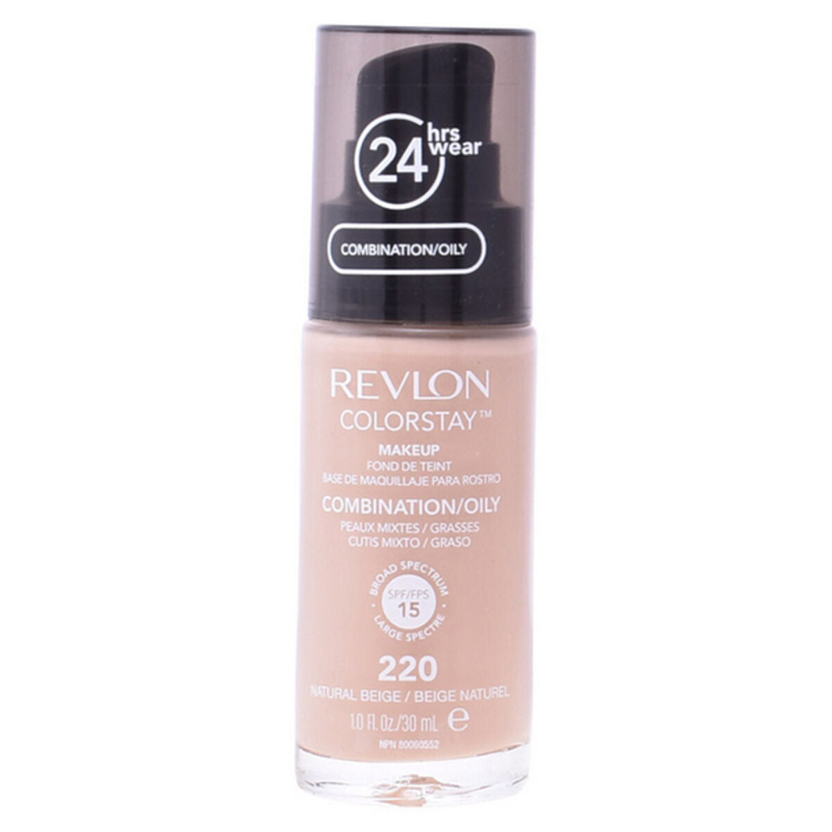 Fluid Foundation Make-up Colorstay Revlon (30 ml) makeup packaging