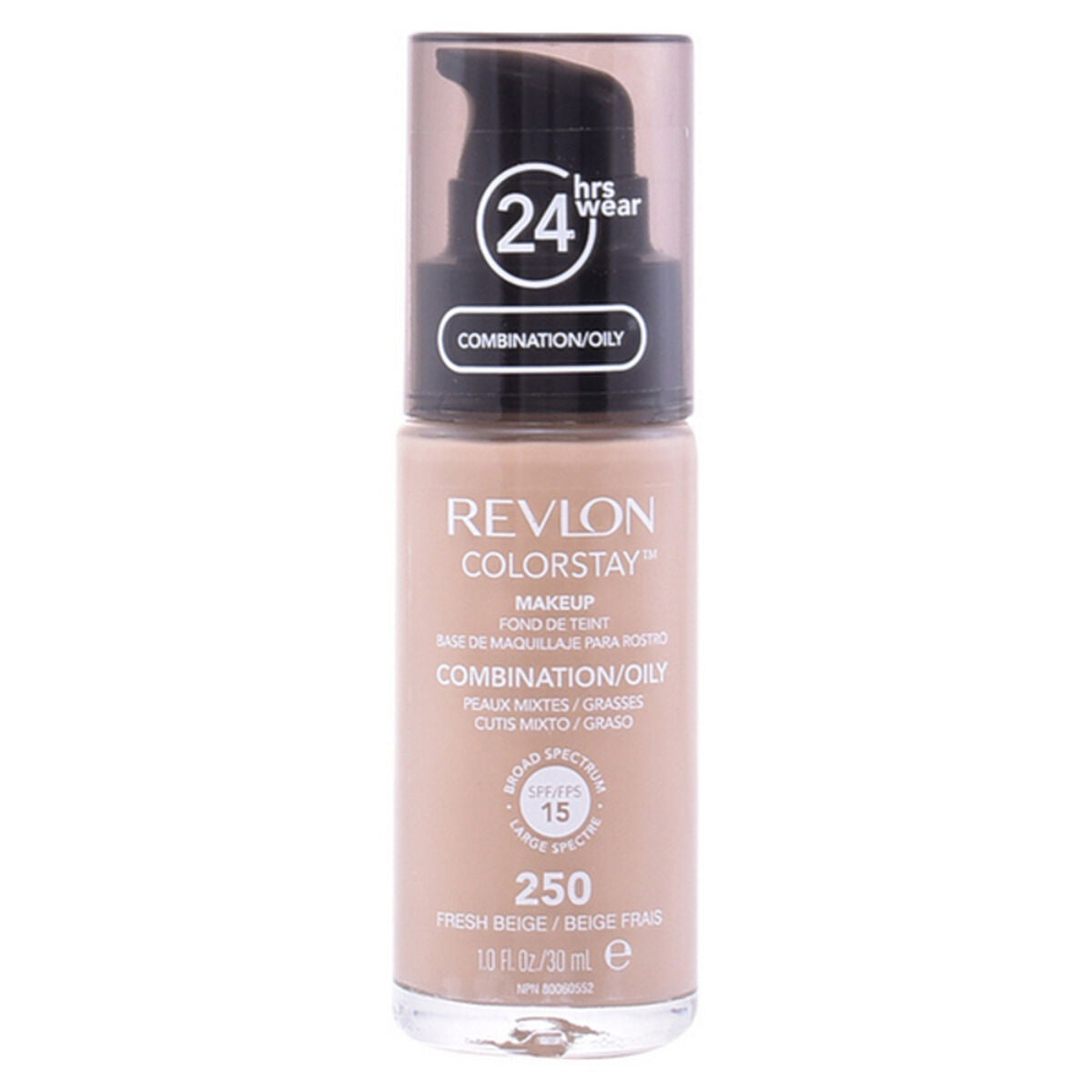 Fluid Foundation Make-up Colorstay Revlon (30 ml) makeup packaging