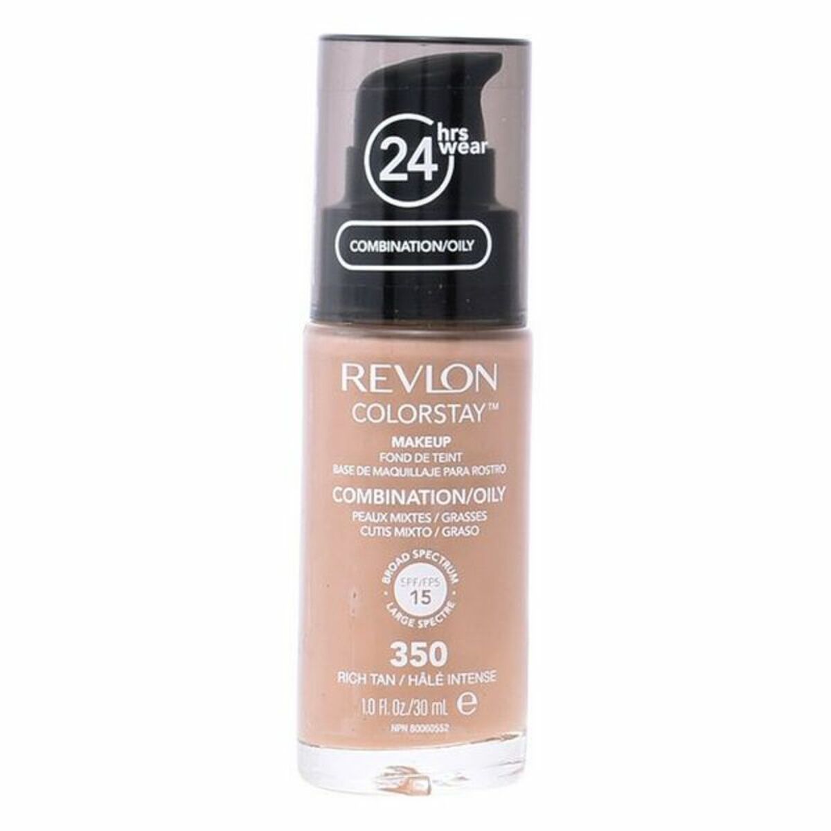 Fluid Foundation Make-up Revlon Foundation Makeup Nº 370-Toast 30 ml makeup packaging