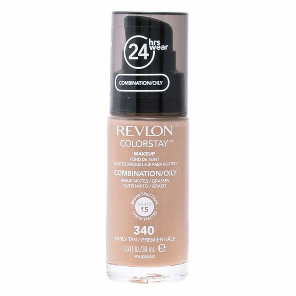 Fluid Foundation Make-up Revlon Foundation Makeup Nº 370-Toast 30 ml makeup packaging