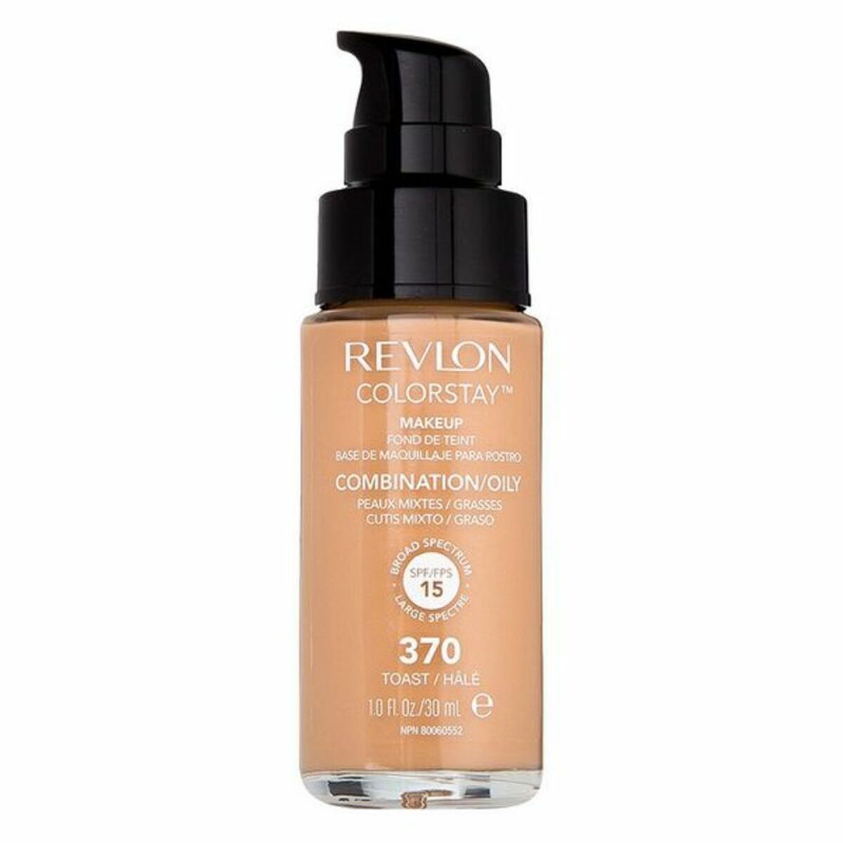 Fluid Foundation Make-up Revlon Foundation Makeup Nº 370-Toast 30 ml makeup packaging