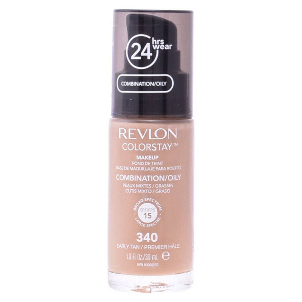 Fluid Foundation Make-up Colorstay Revlon (30 ml) makeup packaging