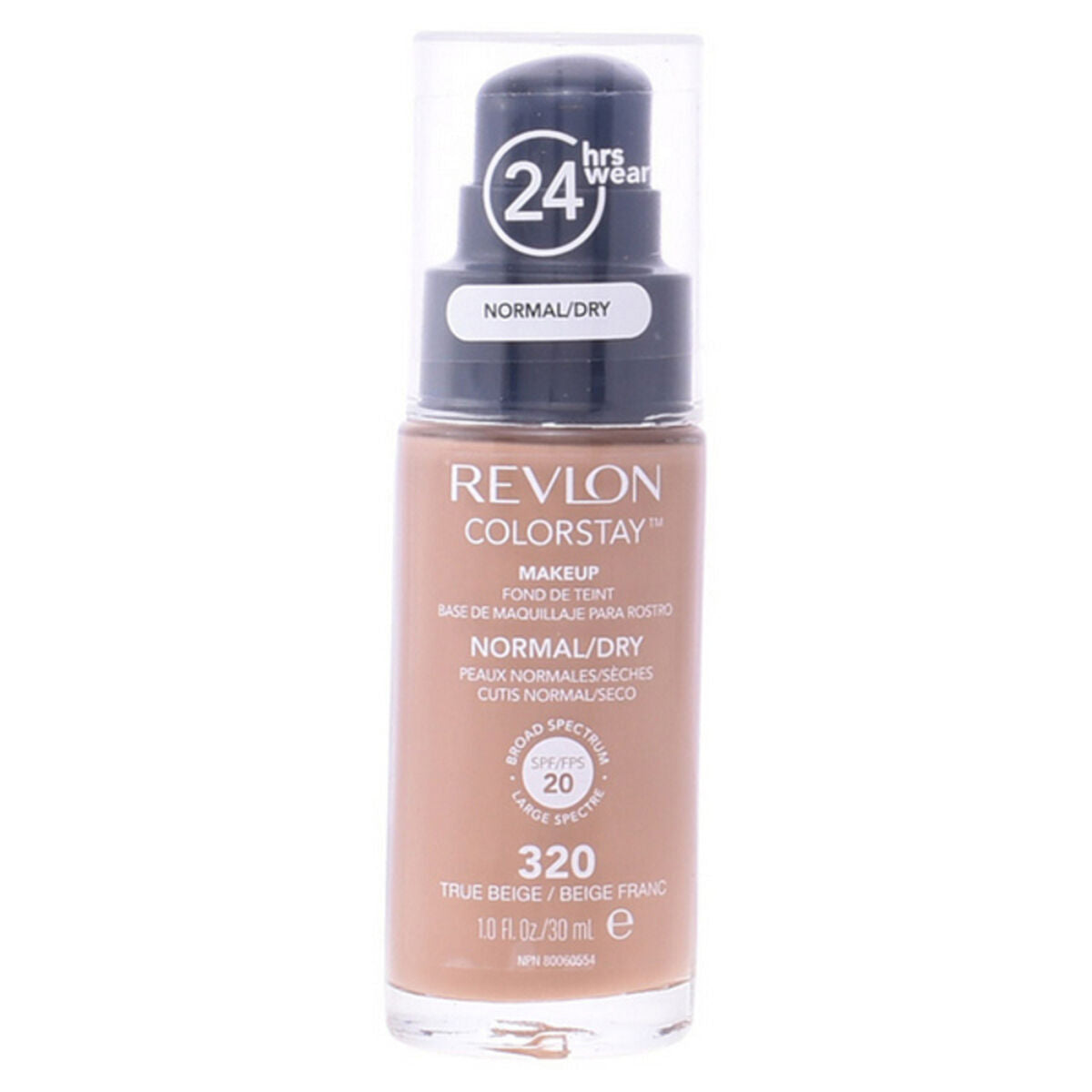 Fluid Foundation Make-up Colorstay Revlon -04 30 ml makeup packaging
