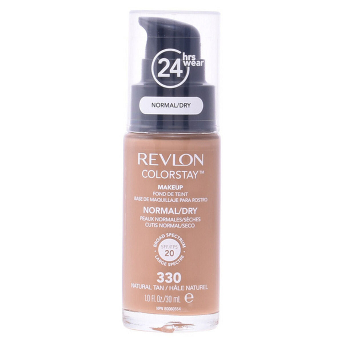 Fluid Foundation Make-up Colorstay Revlon -04 30 ml makeup packaging