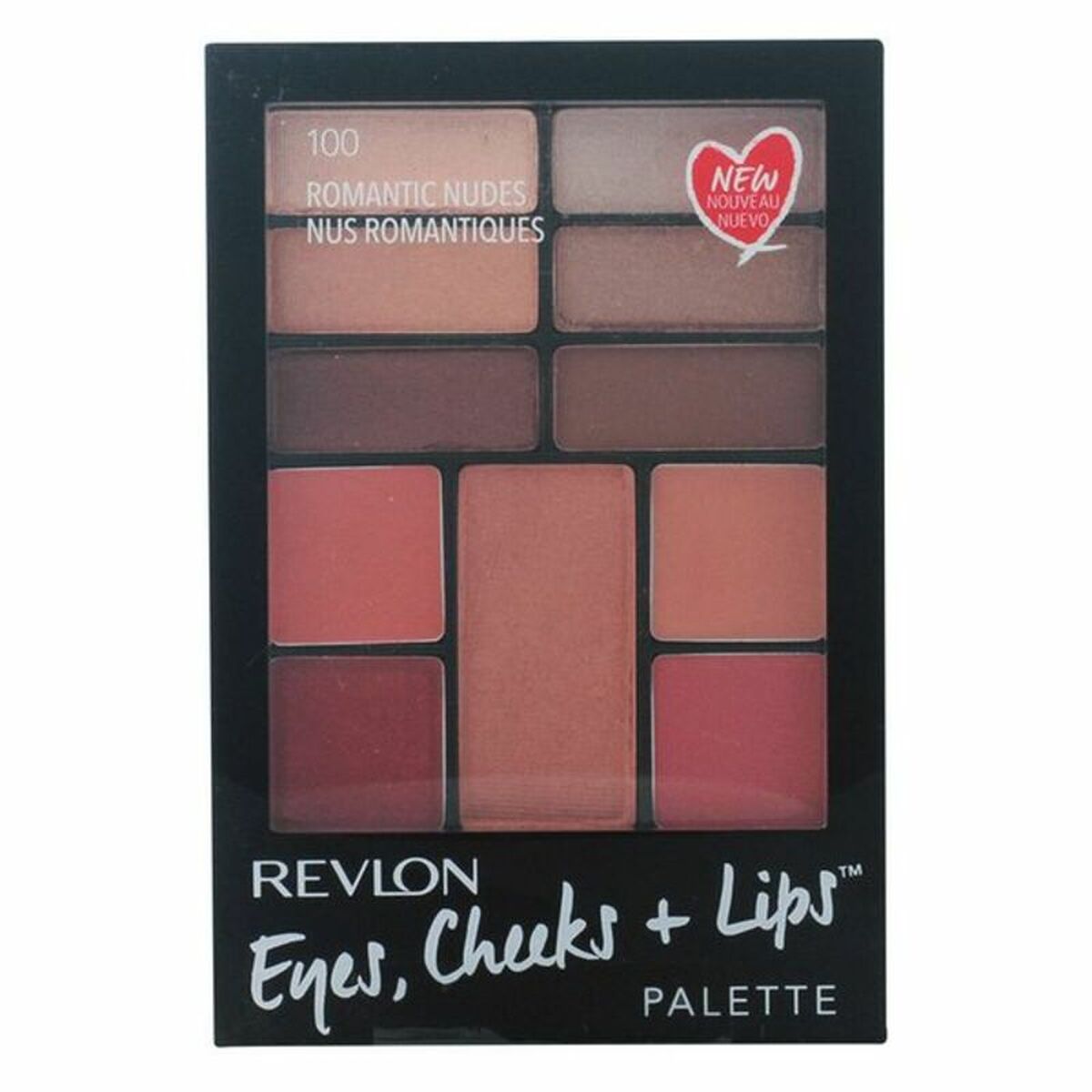 Eye Shadow Palette Revlon /21-2 Nº 300-Berry In Love (1 Unit) makeup packaging