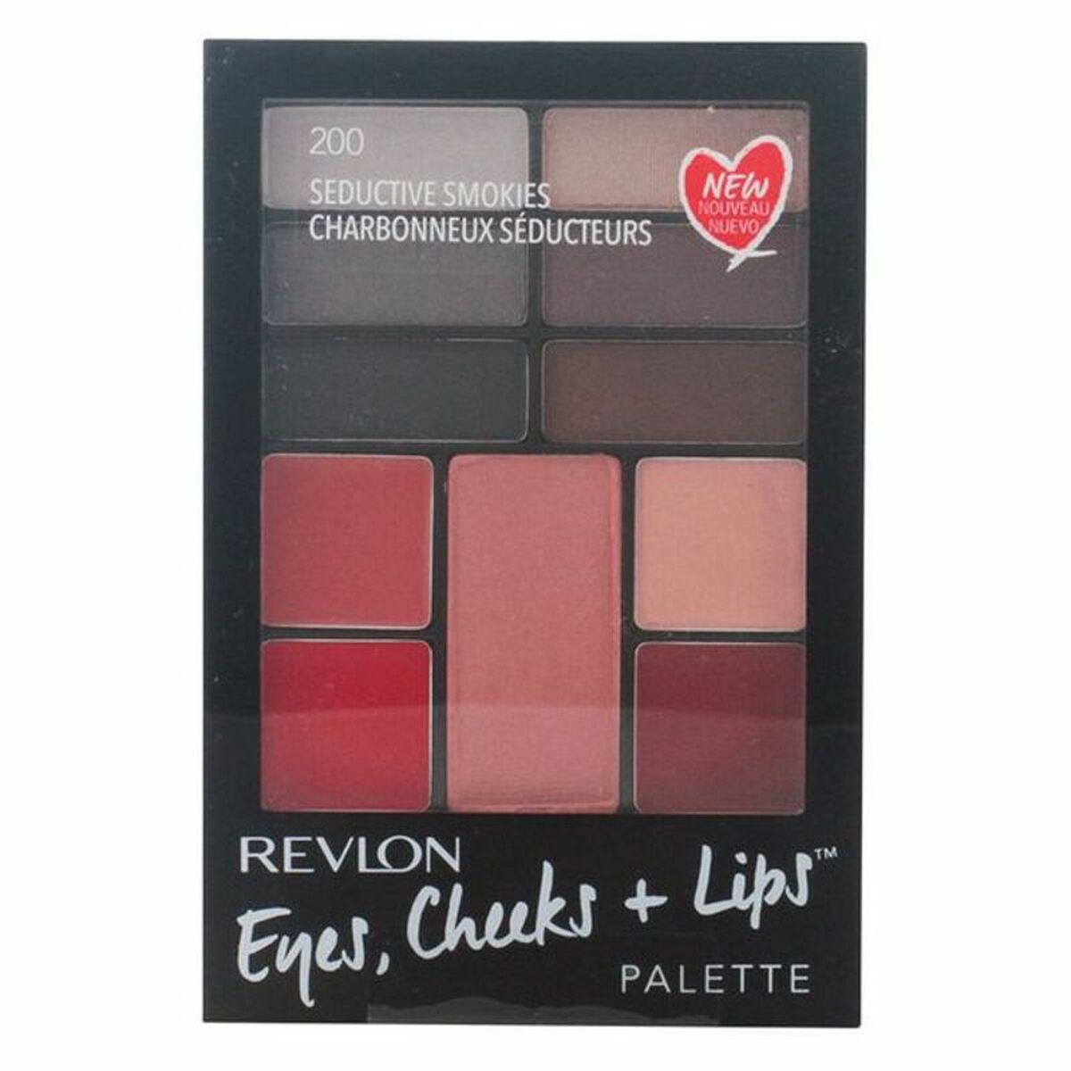 Eye Shadow Palette Revlon /21-2 Nº 300-Berry In Love (1 Unit) makeup packaging