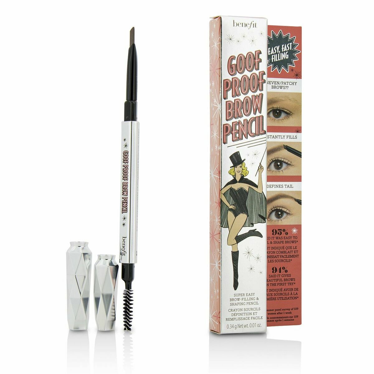 Eyebrow Make-up Benefit GOOF PROOF product packaging