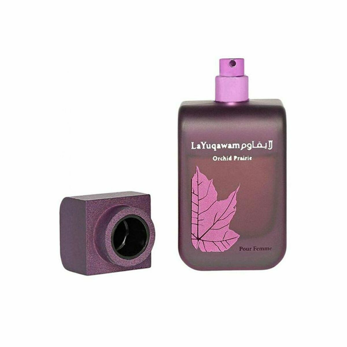 Women's Perfume Rasasi LA YUQAWAN ORCHID PRAIRIE for Women product packaging