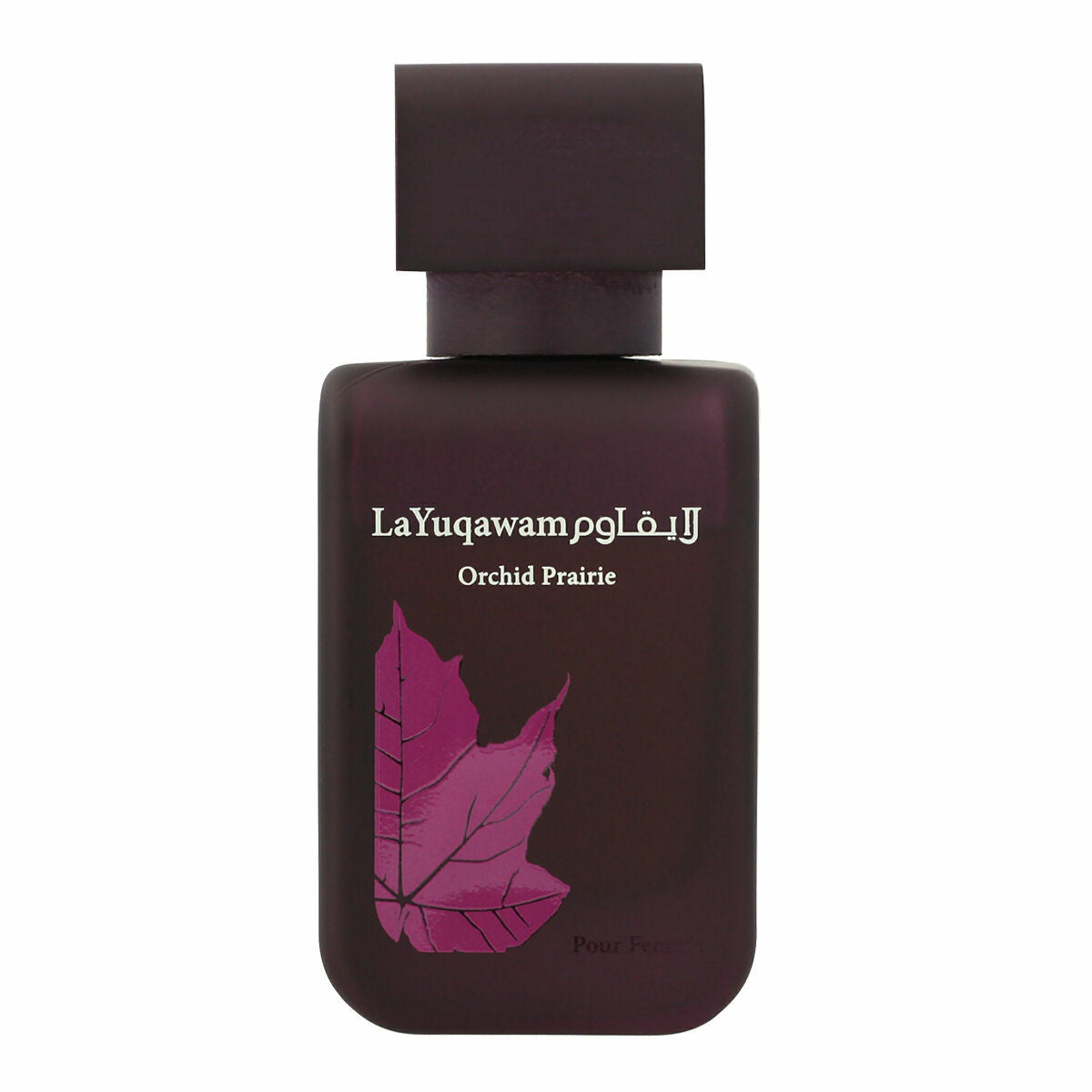 Women's Perfume Rasasi LA YUQAWAN ORCHID PRAIRIE for Women product packaging