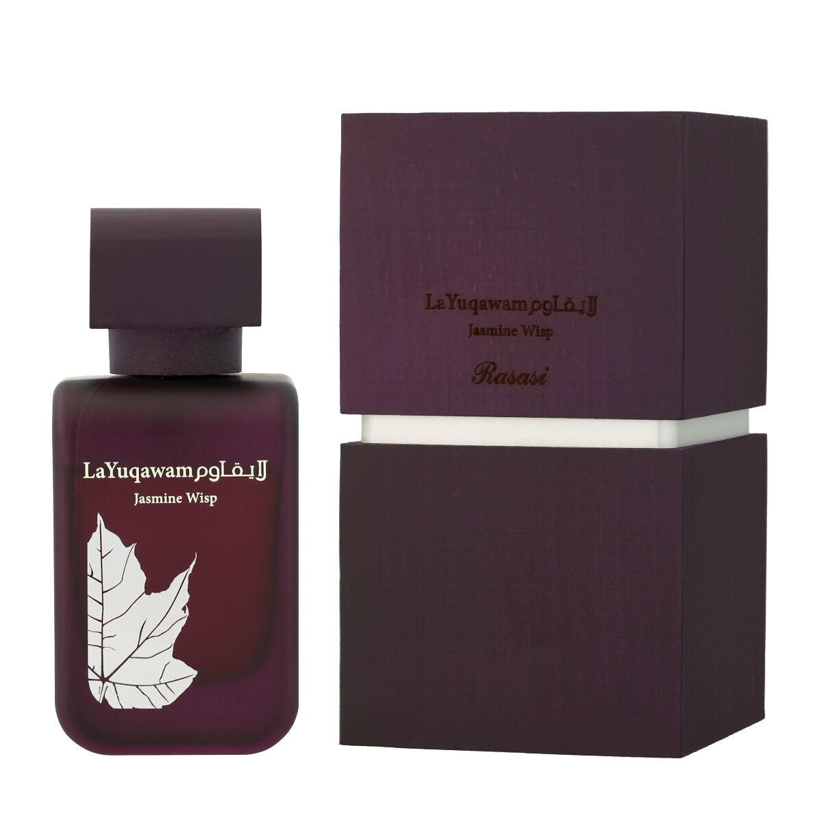 Women's Perfume Rasasi LA YUQAWAM JASMINE WISP for Women product packaging