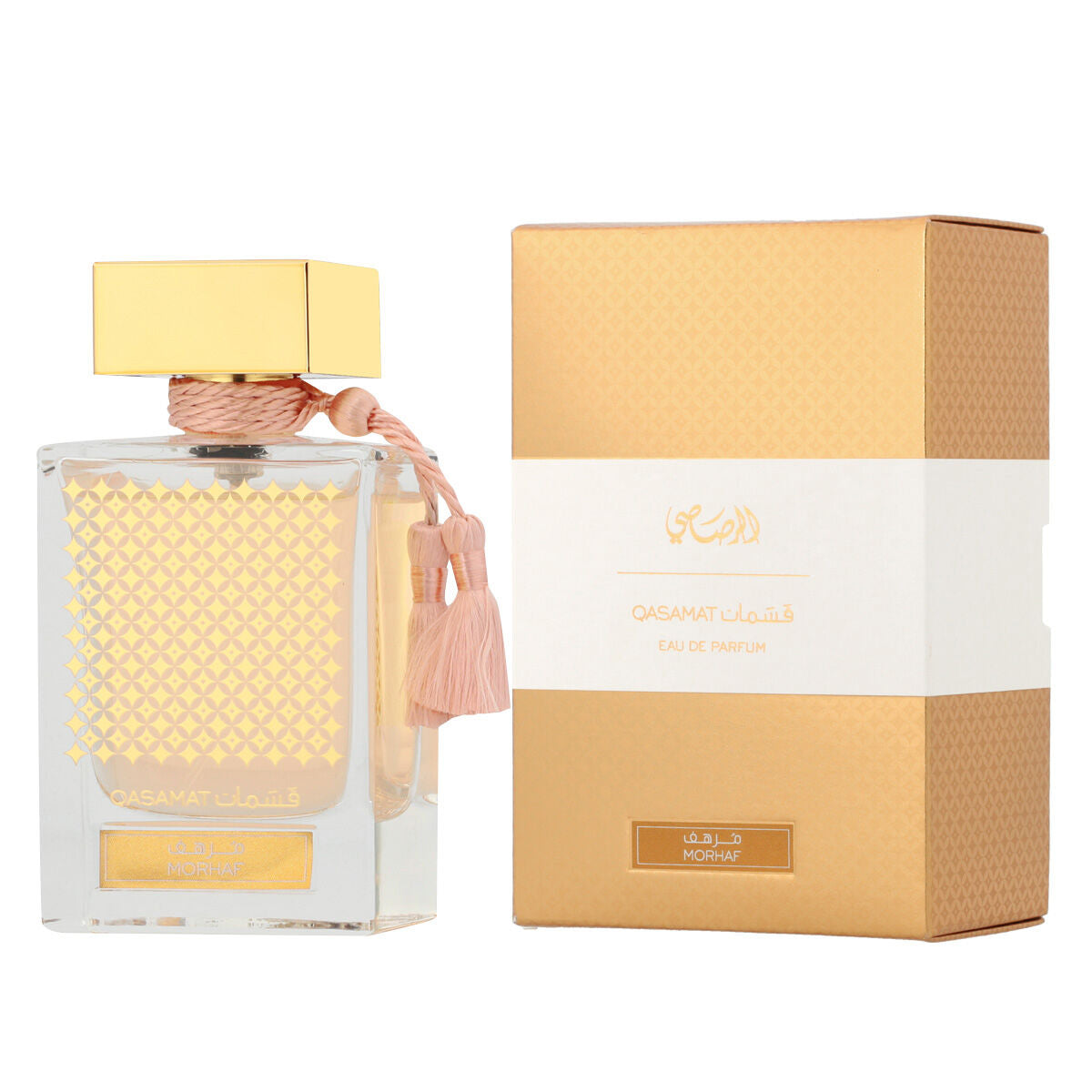 Unisex Perfume Rasasi Qasamat Morhaf product packaging