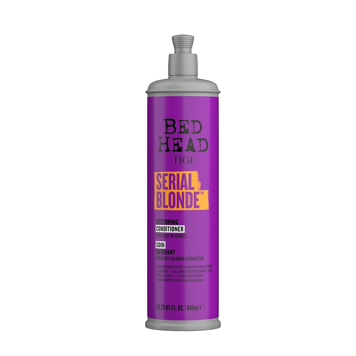 Conditioner for Dyed Hair Tigi Serial Blonde 600 ml conditioner bottle