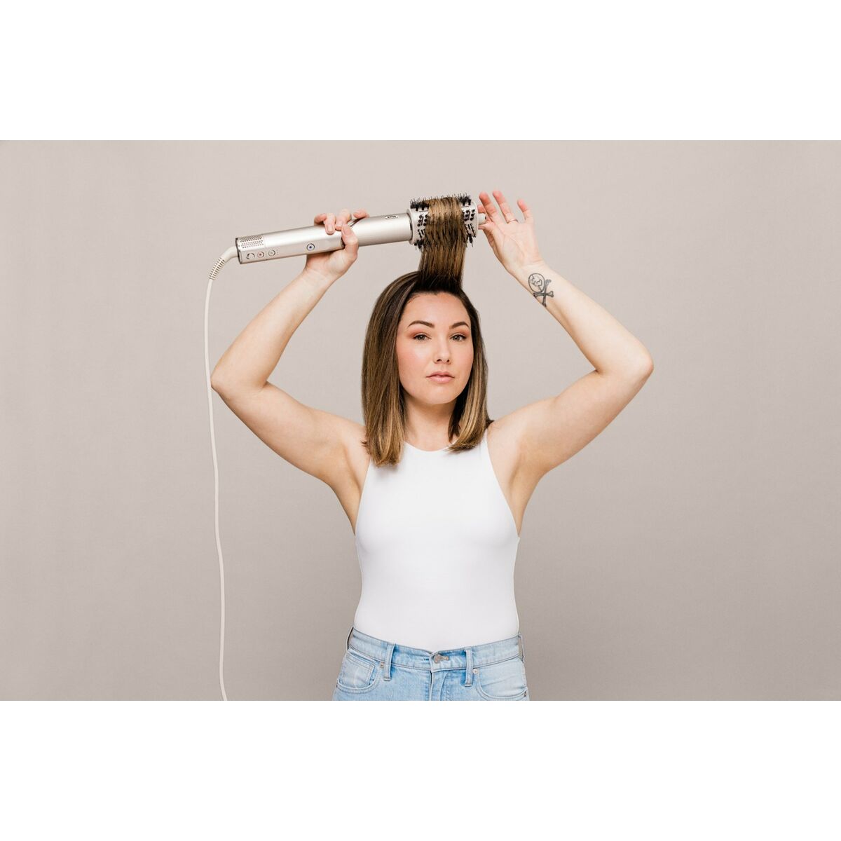 Hairdryer Shark HD424SLEU Champagne 1400 W product packaging