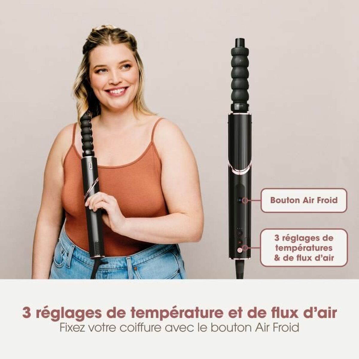 Hairdryer Shark HD446SLEU Black product packaging