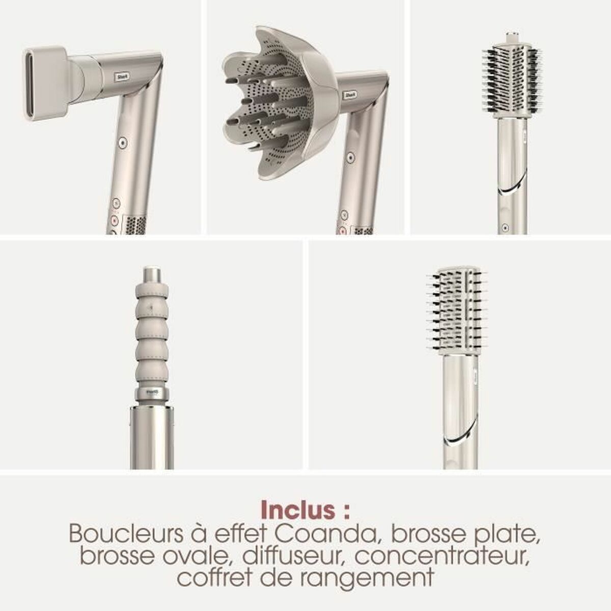 Heat Brush Shark product packaging