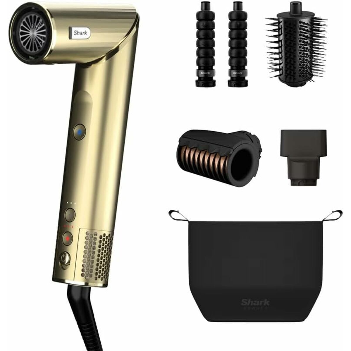 Heat Brush Shark product packaging