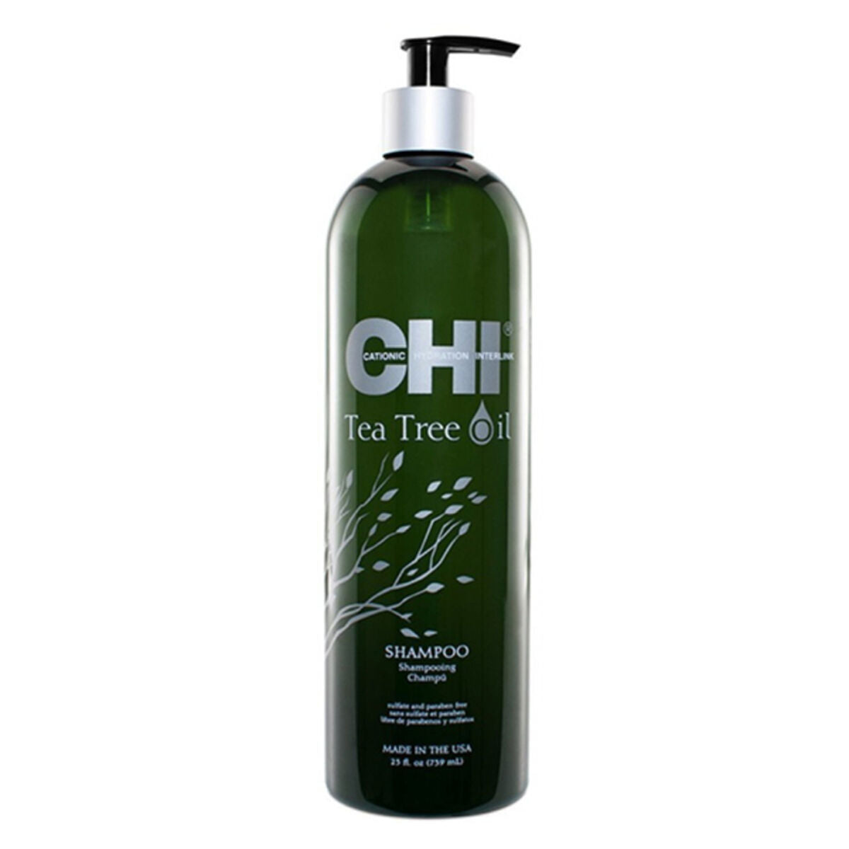 Moisturizing Shampoo Chi Tea Tree Oil Farouk shampoo bottle