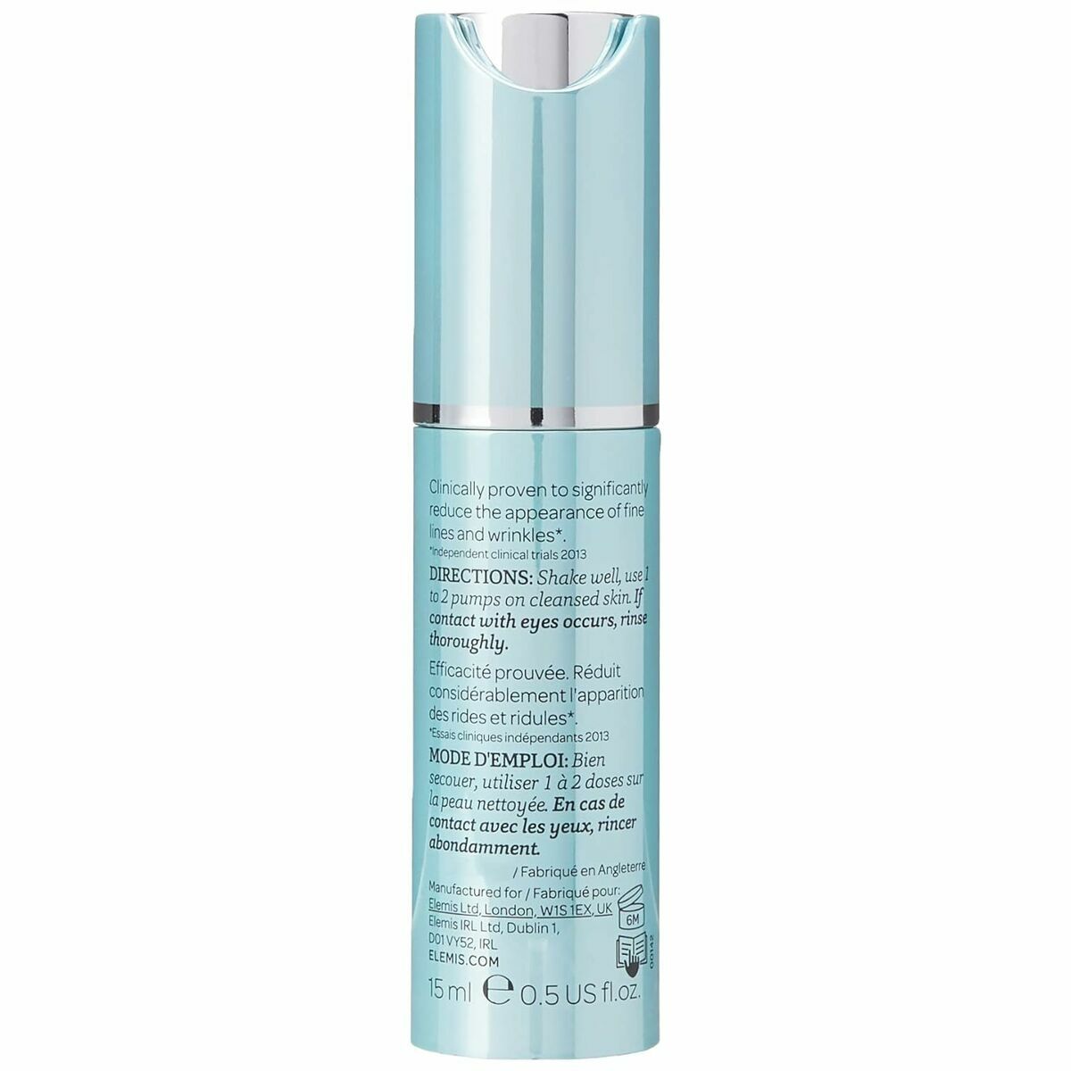 Day Cream Elemis PRO-COLLAGEN 15 ml for Women skincare packaging
