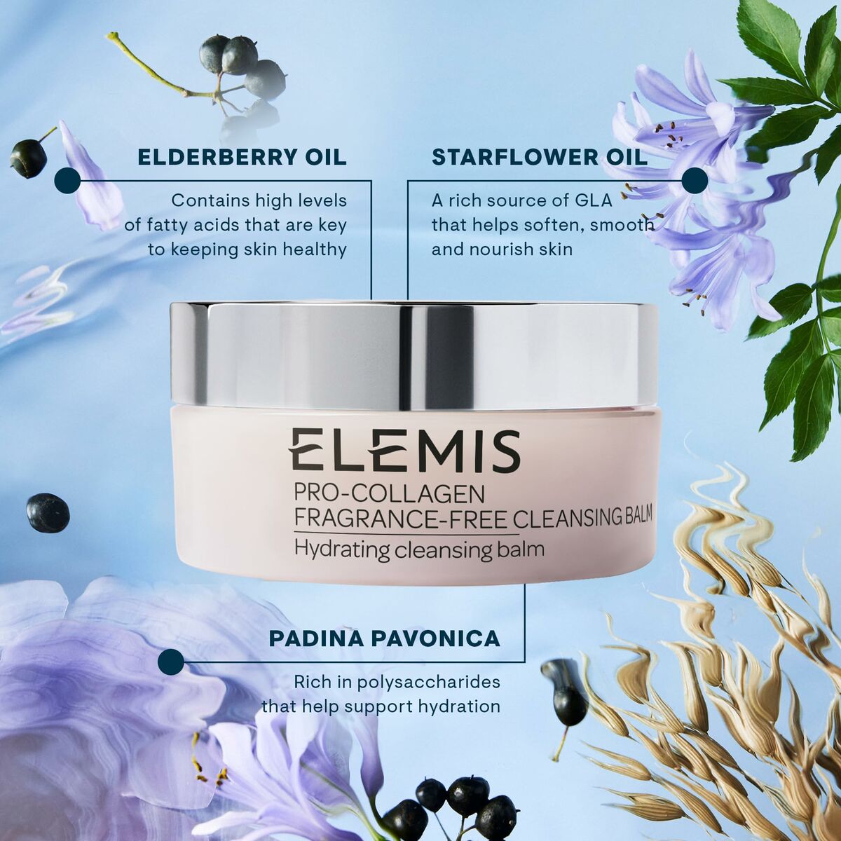 Cleansing Cream Elemis Pro Collagen 100 ml skincare packaging
