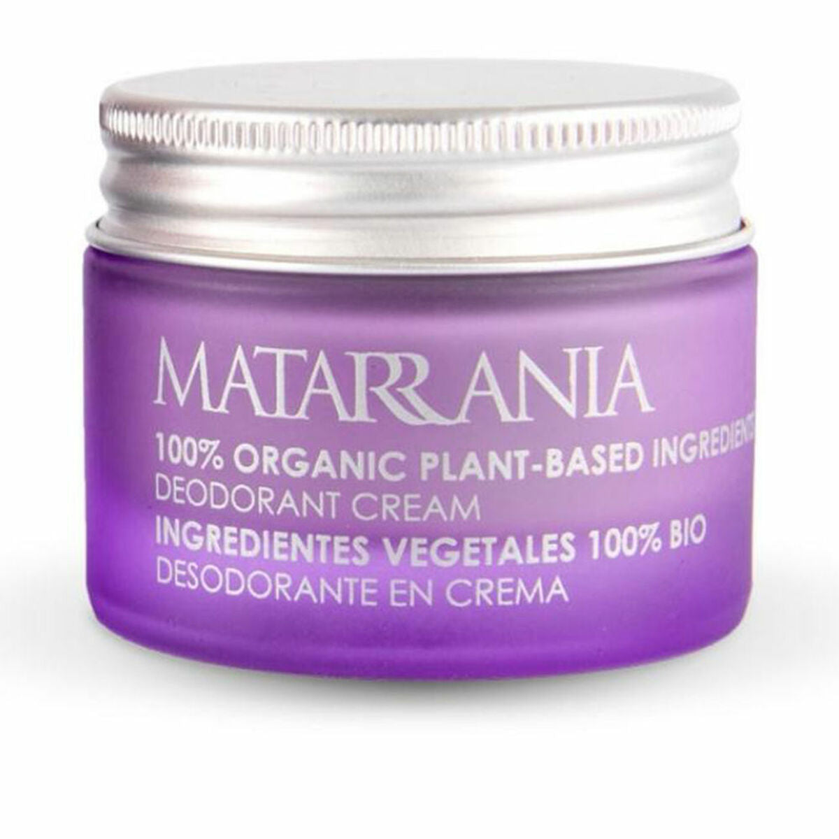 Cream Deodorant Matarrania Bio 30 ml Thyme Lemon for Women skincare packaging
