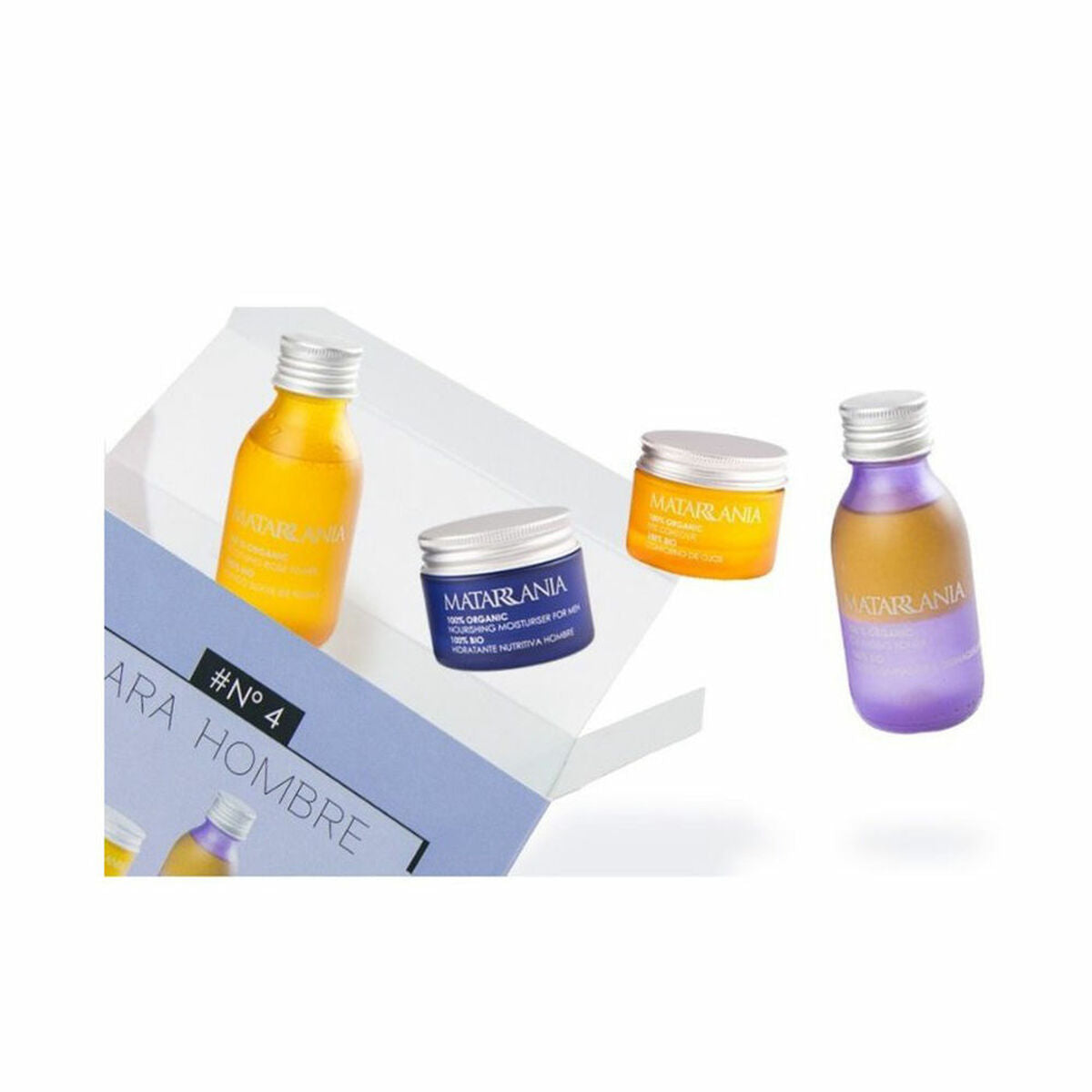 Facial Cream Matarrania FACIAL 4 Pieces skincare packaging