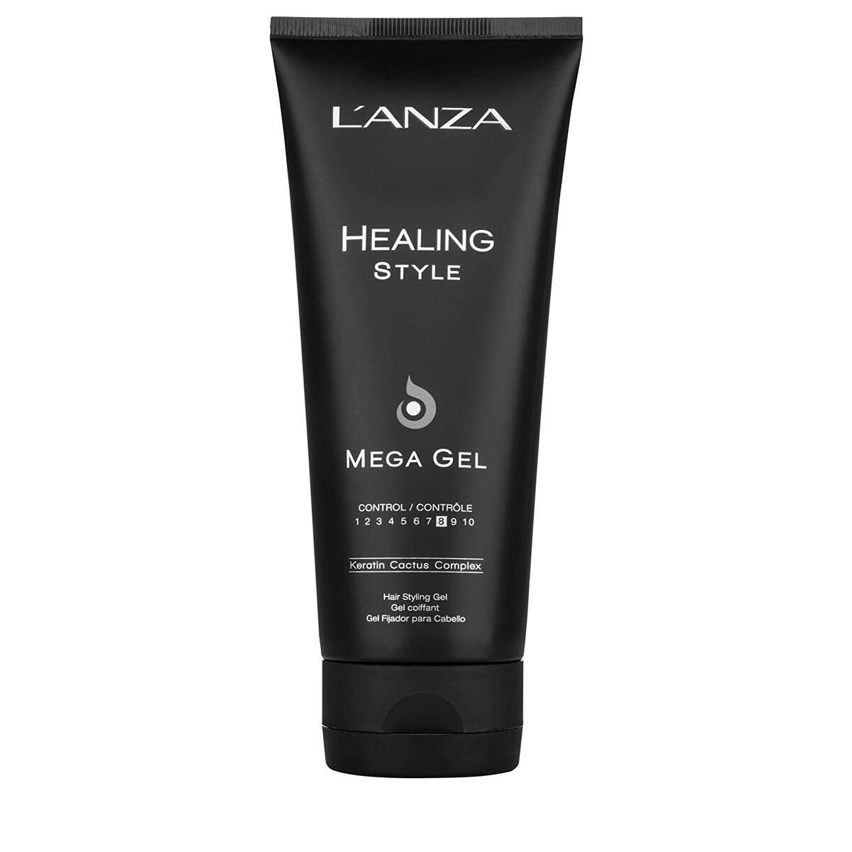 Extrastrong Top Gel L'ANZA Healing Style 200 ml skincare packaging