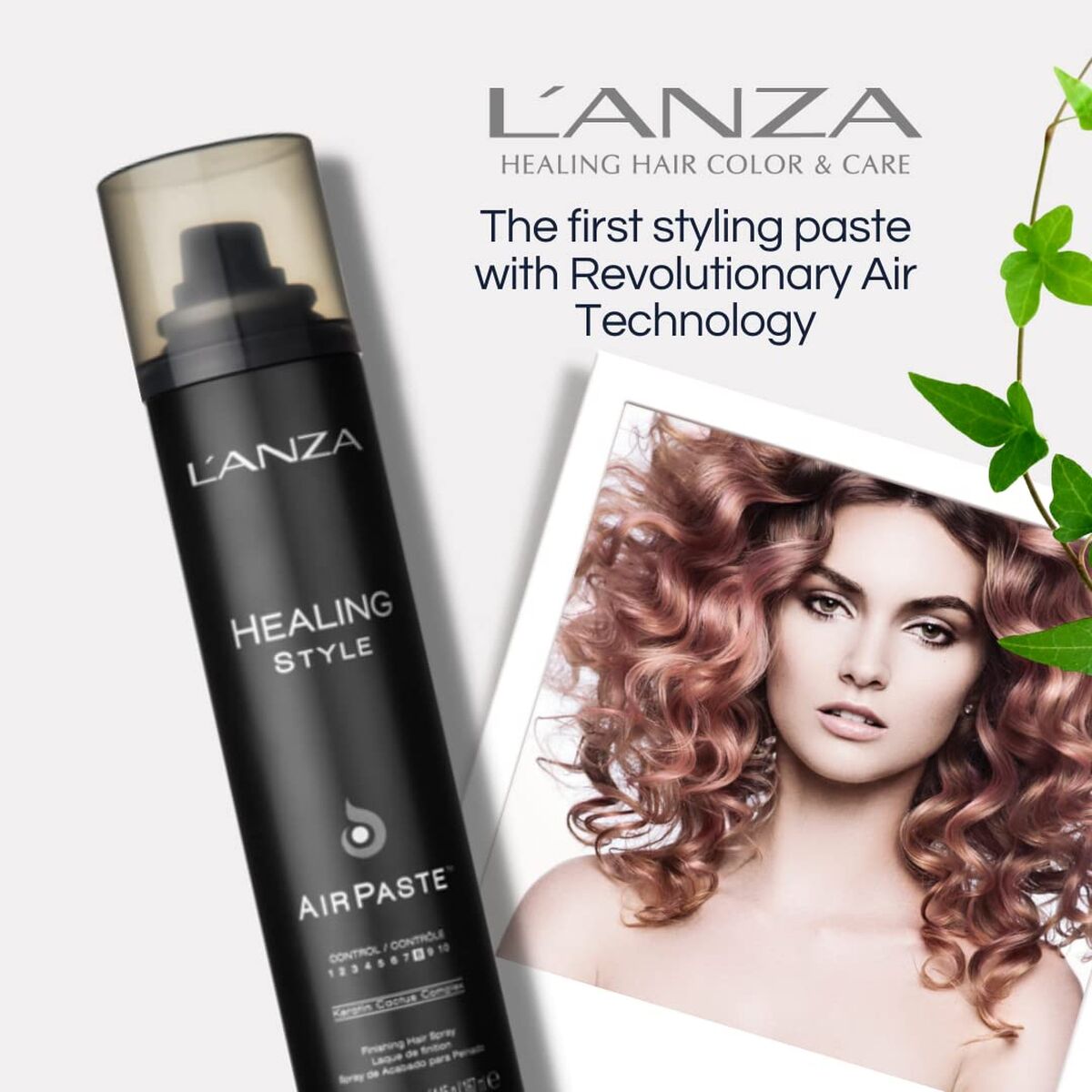 Hair Spray L'ANZA Healing Style product packaging