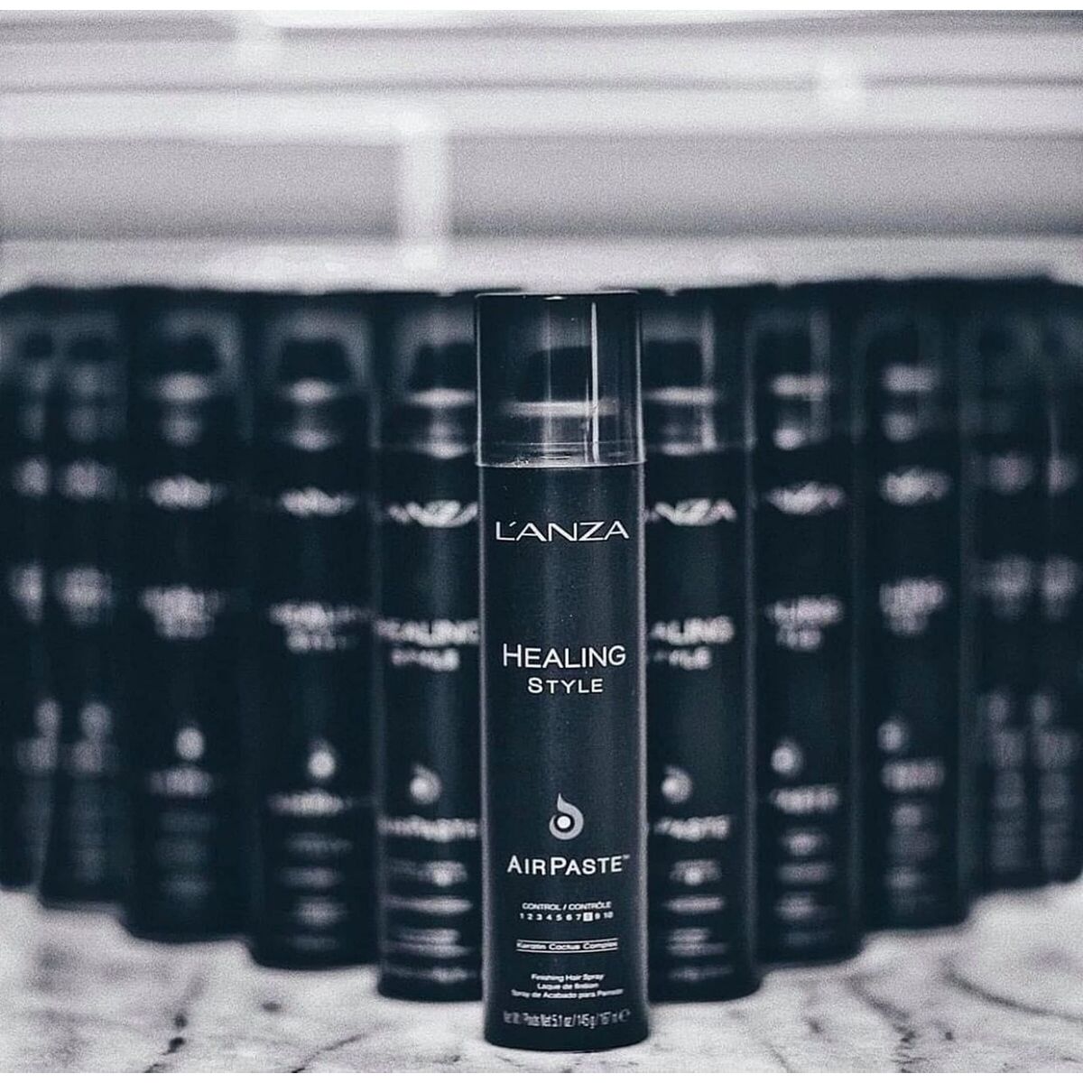 Hair Spray L'ANZA Healing Style product packaging