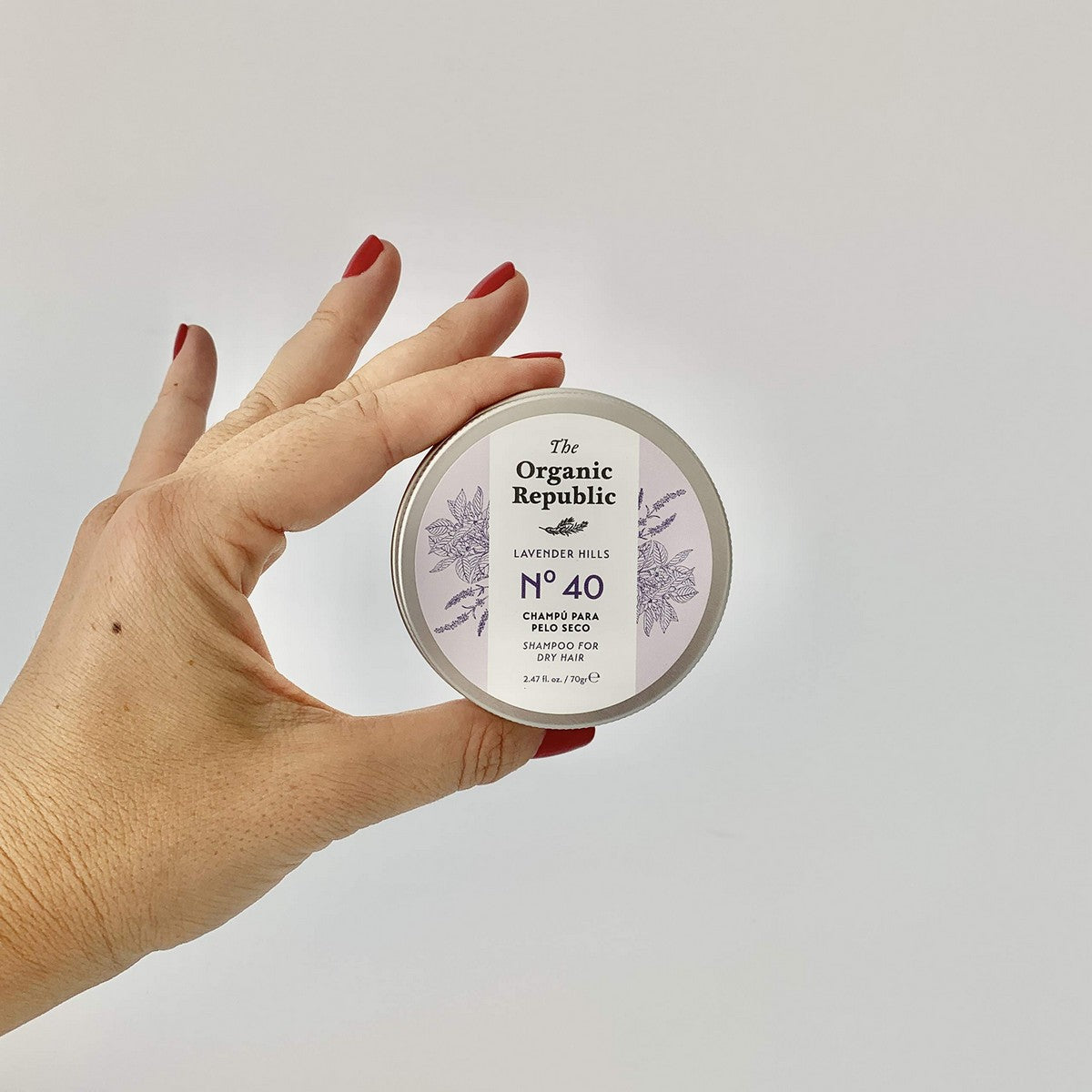 Shampoo Bar The Organic Republic Champú Sólido 70 g shampoo bottle