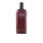 Shampoo American Crew 250 ml 3-in-1 Shower Gel for Men shampoo bottle