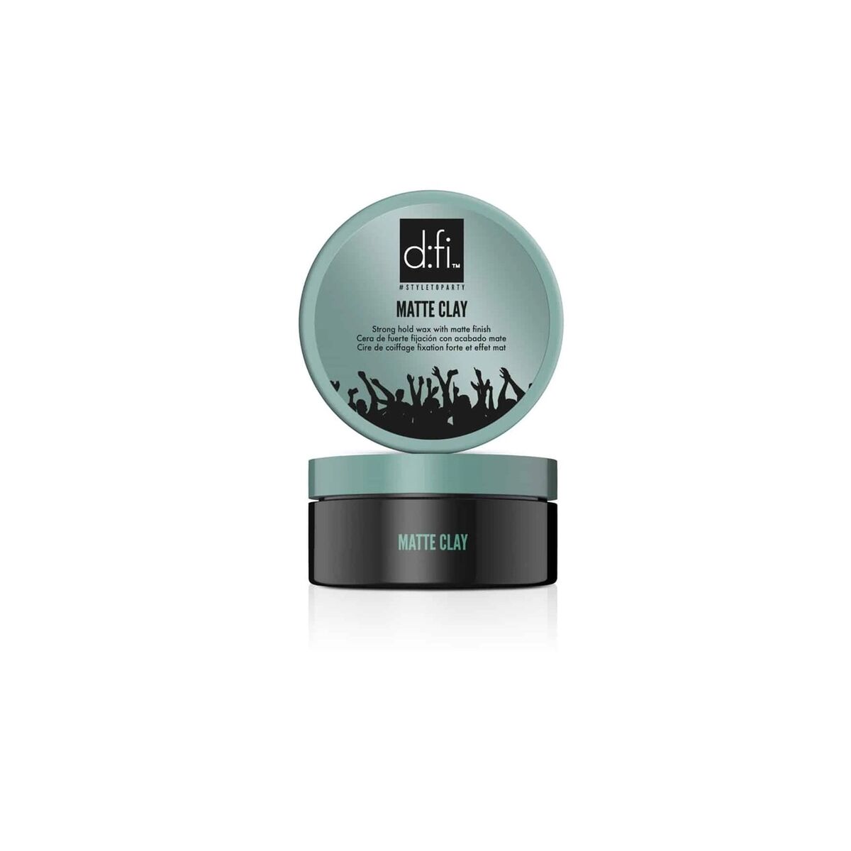 Moulding Wax D:FI Matte Clay 75 g hair wax packaging