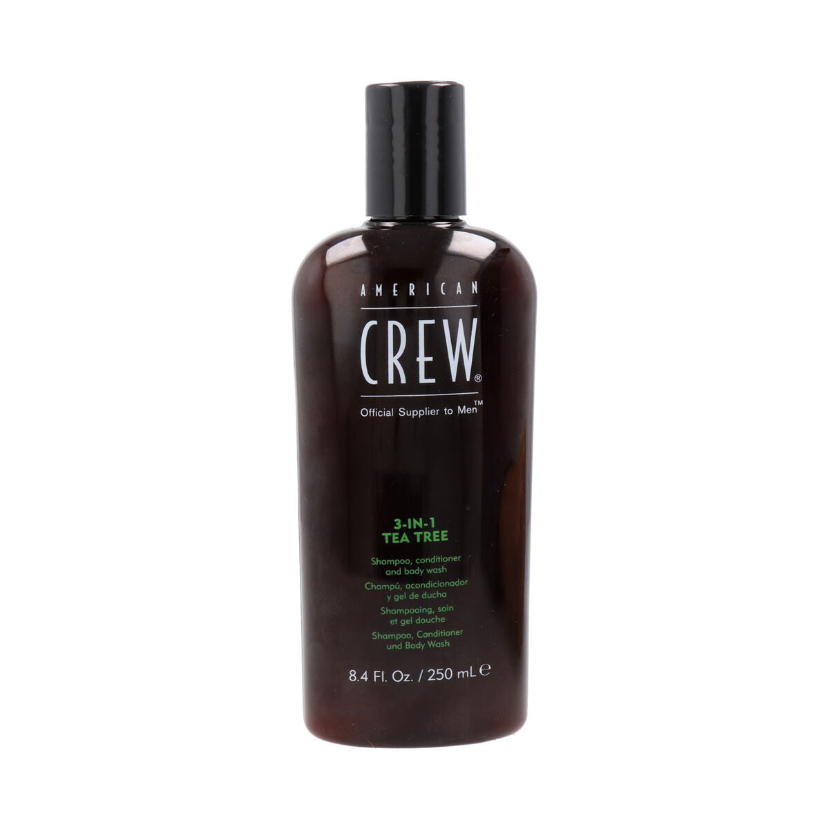 Shampoo American Crew 3-in-1 for Men shampoo bottle