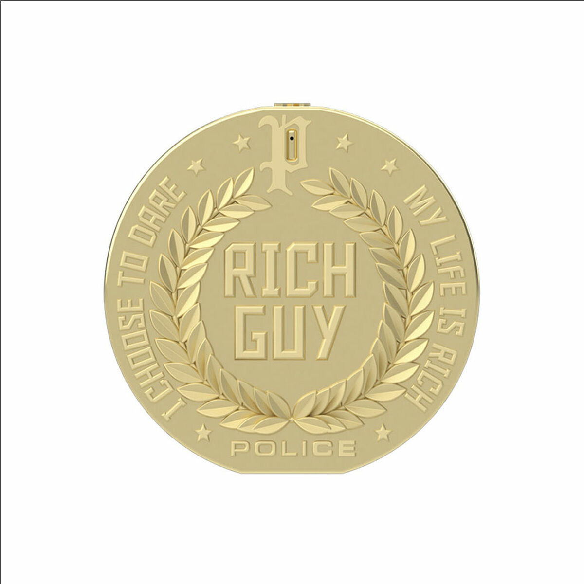 Men's Perfume Police RICH GUY 50 ml for Men product packaging