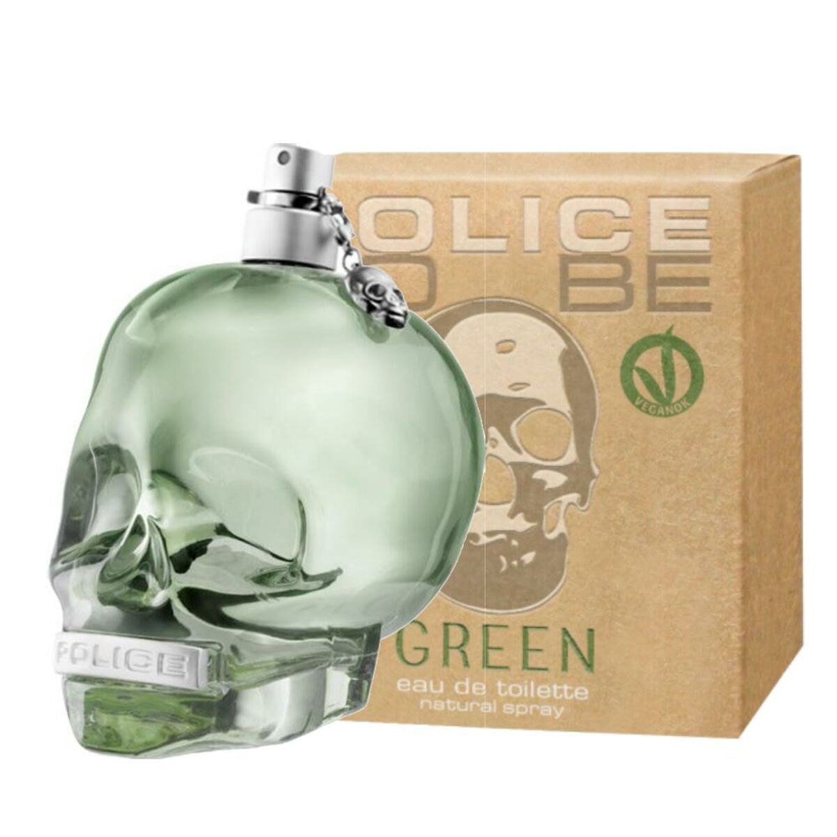 Unisex Perfume Police To Be Green EDT 75 ml bottle