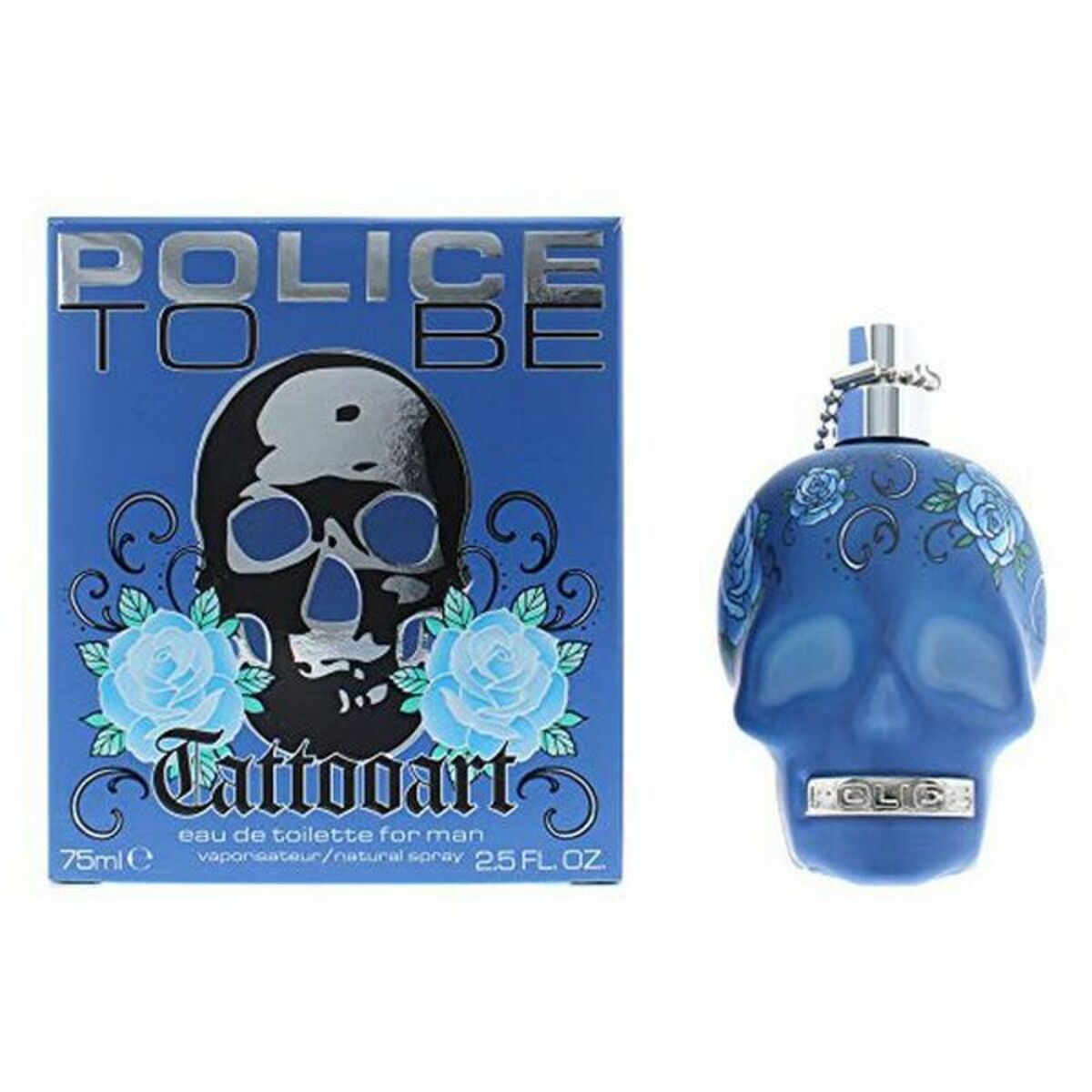 Men's Perfume Police TO BE TATTOO ART EDT 75 ml for Men bottle