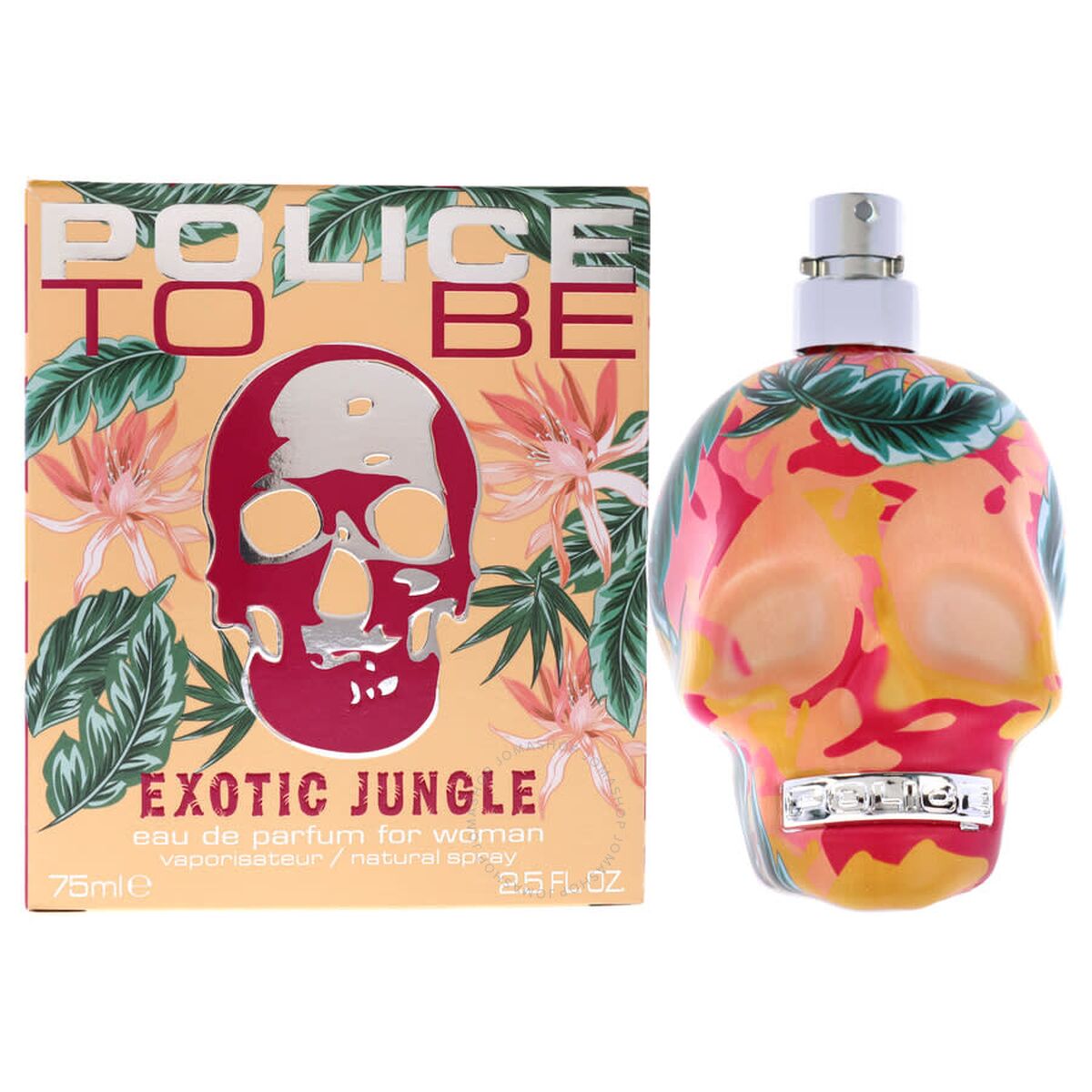 Women's Perfume Police To Be Exotic Jungle EDP 75 ml for Women bottle