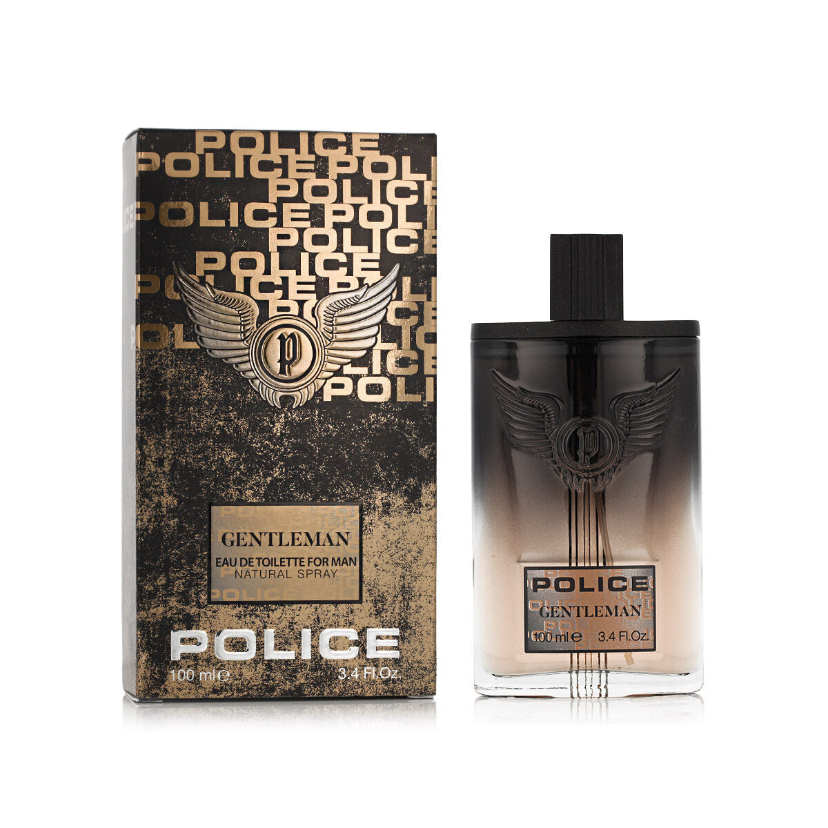 Men's Perfume Police Gentleman EDT for Men bottle