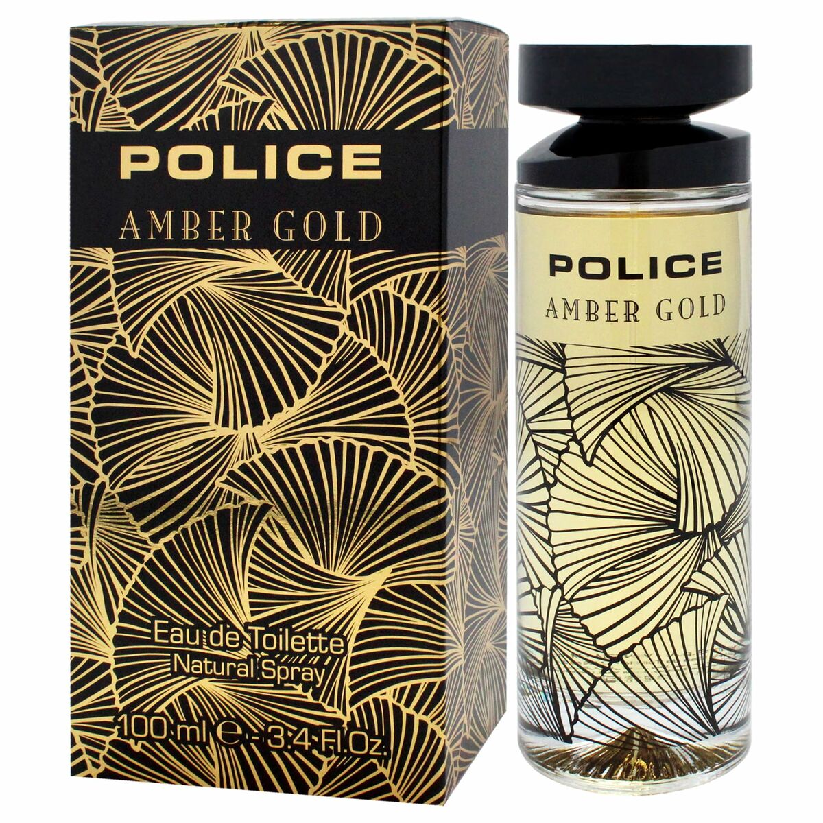 Women's Perfume Police Amber Gold EDT 100 ml for Women bottle