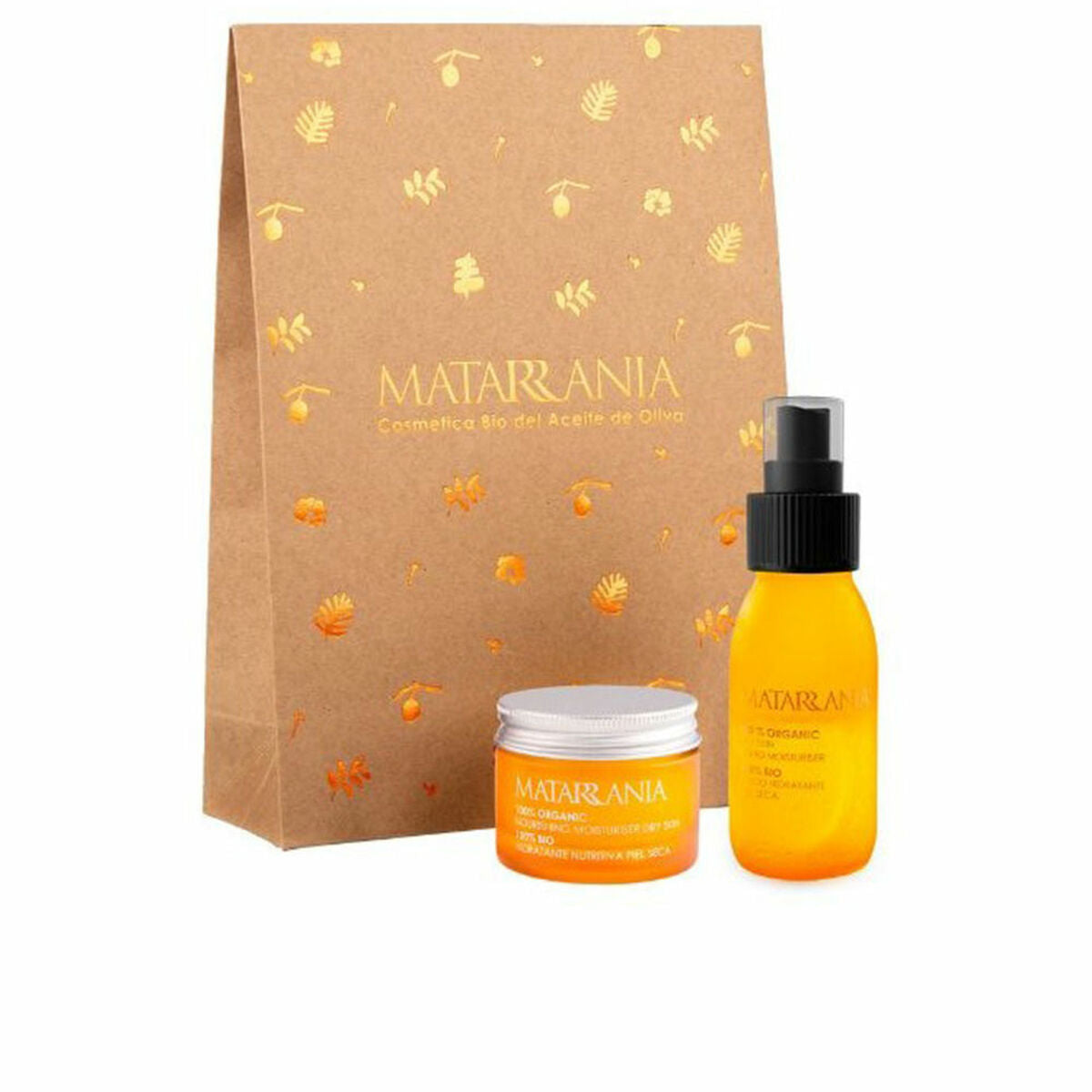 Hydrating Facial Cream Matarrania FACIAL 2 Pieces skincare packaging